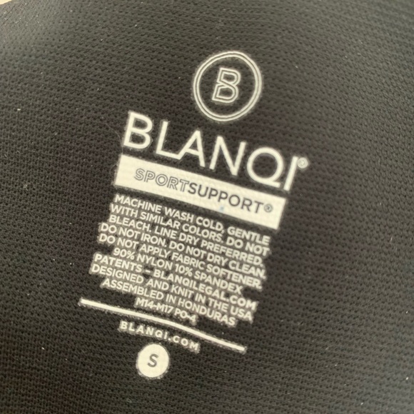 BLANQI Sport Support Hipster Cuffed Leggings Maternity/PP - Picture 3 of 6